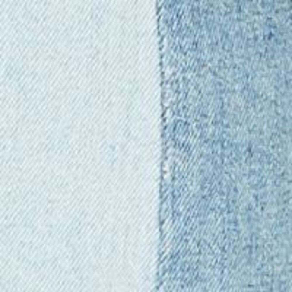 HUDSON Womens Pencil Mini Skirt Blue Zippered Frayed 5 Pocket Juniors 30 - Picture 2 of 2